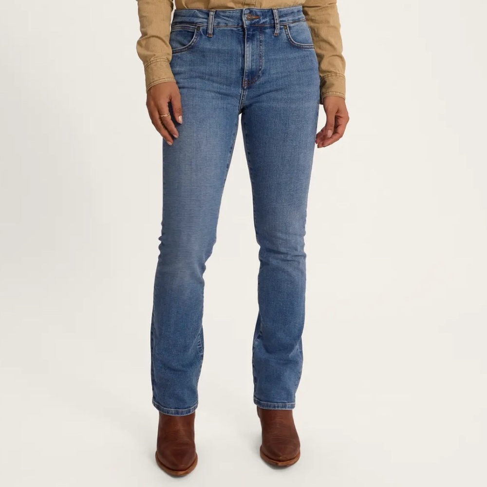 - Tecovas High Rise Straight Jeans Size 25
